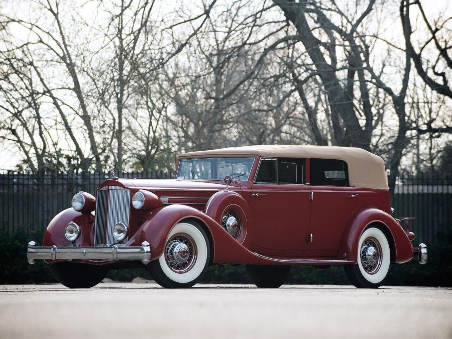  Packard Twelve Convertible Sedan by Dietrich 1935 года  (фото 18 из 18)